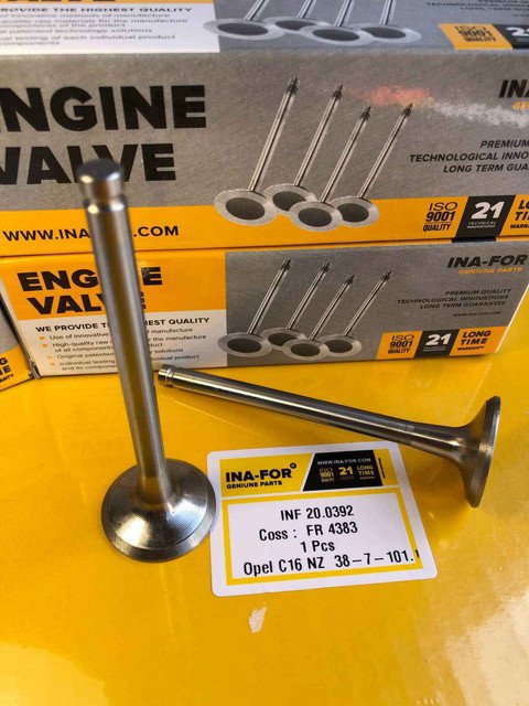 Клапан впускной Opel C16 NZ 38-7-101.1