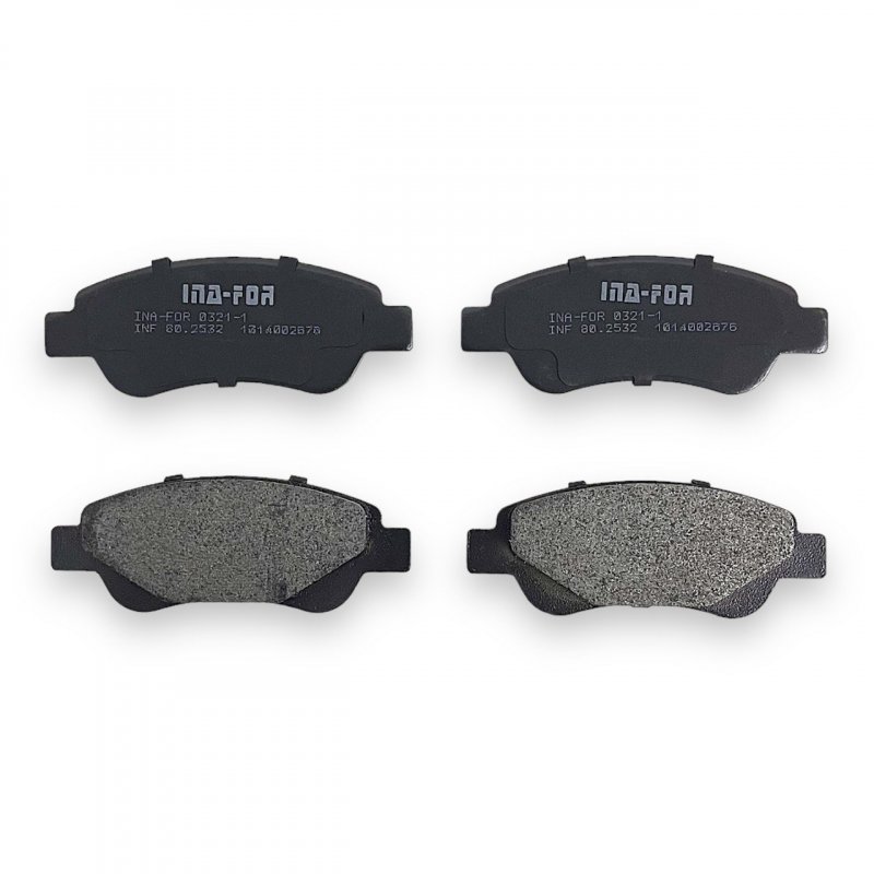 Колодки гальмові передні Citroen С1/Peugeot 107/Toyota Aygo 05- (Bosch)