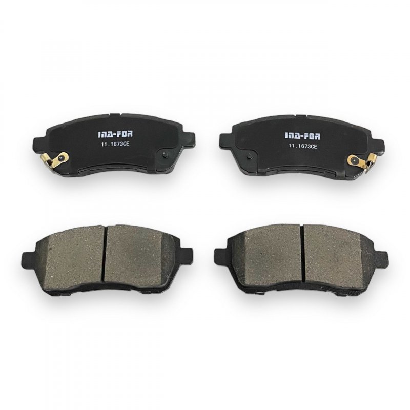 Колодки тормозные передние Ford Fiesta VI 1.25-1.6 2008-;Mazda 2 2007-
