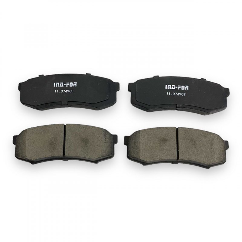 Колодки тормозные задние TOYOTA LAND CRUISER 03-. LAND CRUISER PRADO 03-. MITSUBISHI PAJERO 05-