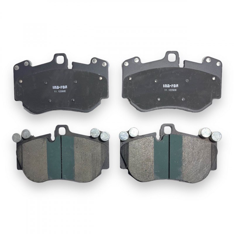 Колодки тормозные передние R=17' Volkswagen TOUAREG 3.0-6.0 02-,PORSCH CAYENNE 02-