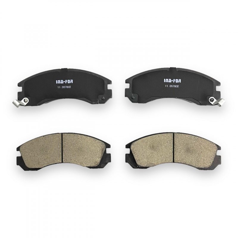 Колодки тормозные передние Mitsubishi L200 Pajero SPACE WAGON 1990--