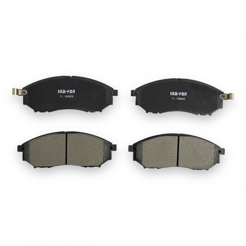 Гальмівні колодки передні NISSAN MURANO 2003 -, NAVARA 2004 -, PATHFINDER 2005 -, QASHQAI / QASHQAI