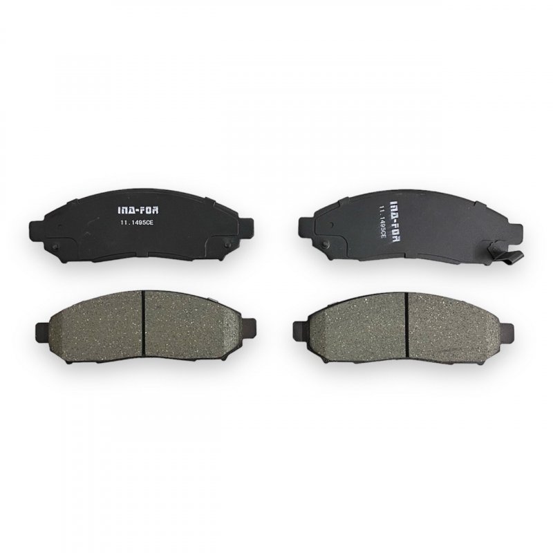 Колодки тормозные передние Nissan LEAF 2010-, NAVARA 2005-, NP300 2008-, PATHFINDER 2005-