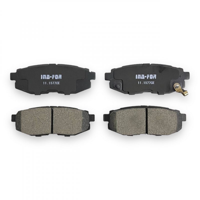 Колодки тормозные задние SUBARU TRIBECA 3.6I WXE EZ36D 3630CC 24V DOHC 4 X 4 5 AT -07