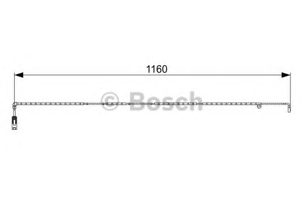 Датчик износа колодок (производство Bosch)