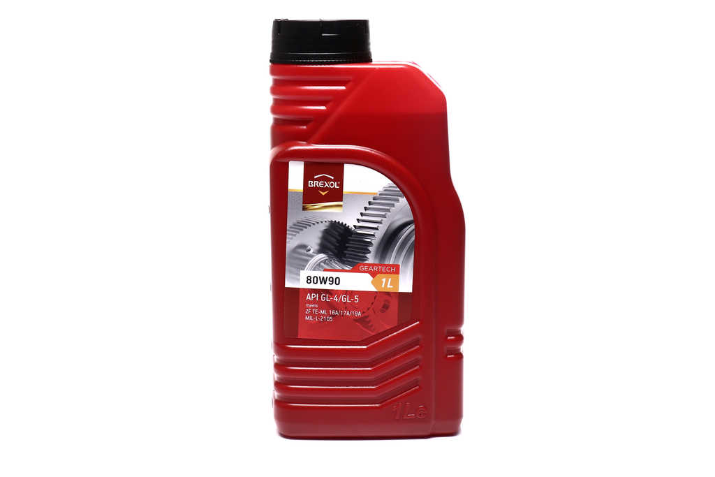Масло трансмиссионное BREXOL GEARTECH 80W90 GL-4/GL-5 (Канистра 1л)