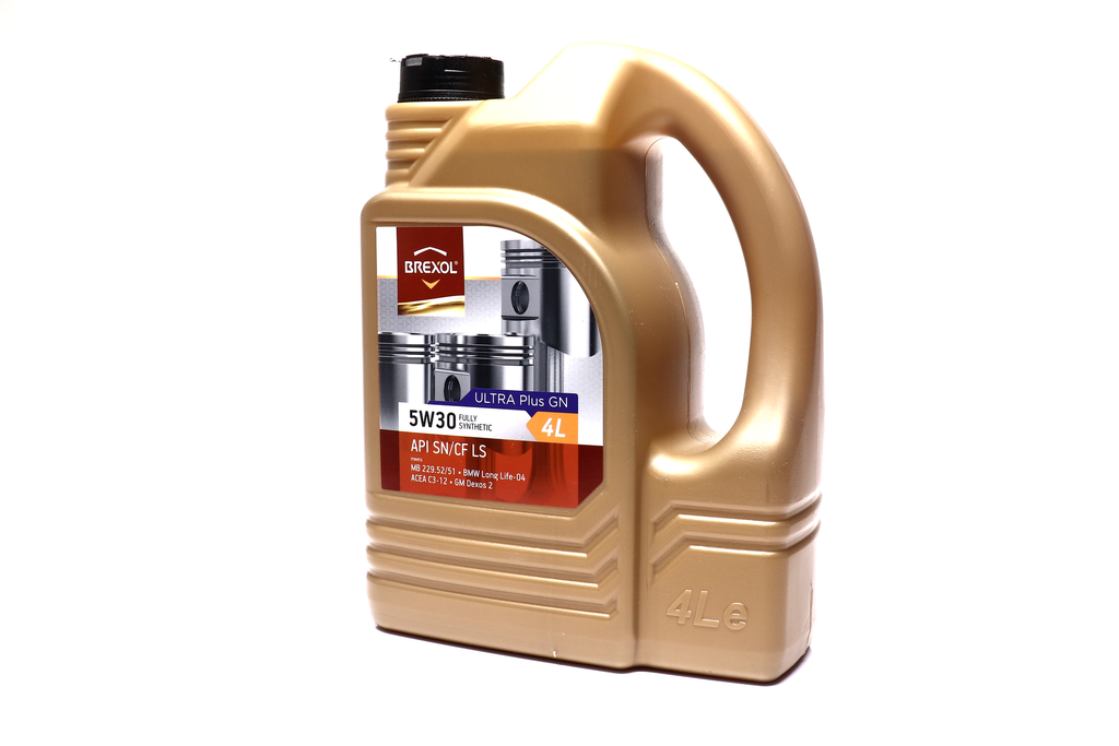 Масло моторн. BREXOL Ultra Plus GN 5W30 API SN/CF LS (Канистра 4л)