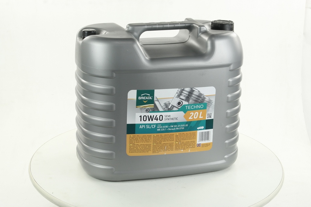 Масло моторн. BREXOL TECHNO 10W40 SL/CF (Канистра 20л)
