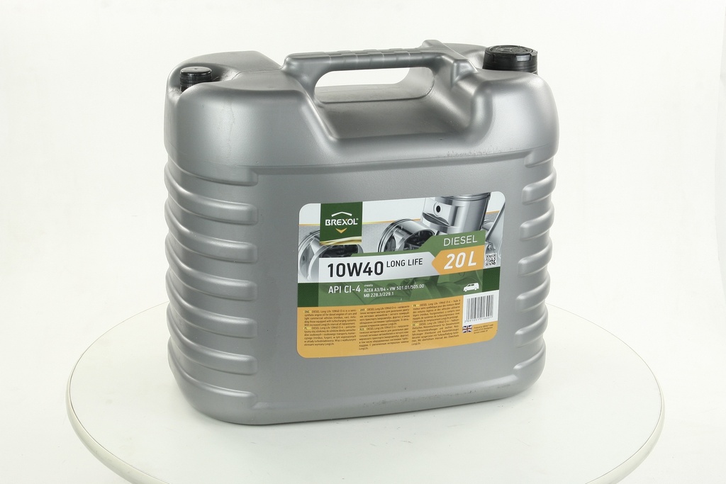Масло моторное BREXOL 10W40 CI-4 DIESEL Long Life (Канистра 20л)