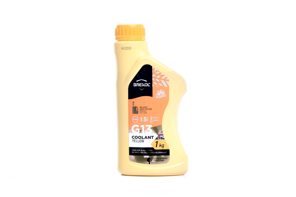 Антифриз BREXOL YELLOW G13 Antifreeze (жовтий) 1kg
