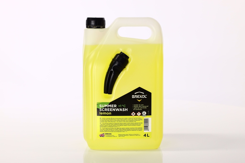 Омыватель летний Lemon (с воронкой) <BREXOL> 4л