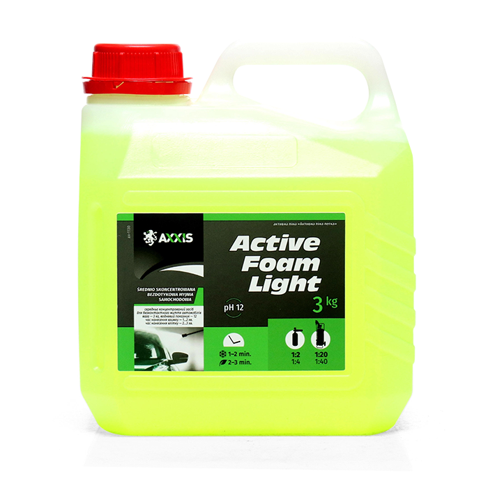 Активна піна AXXIS Active Foam Light (каністра 3л)