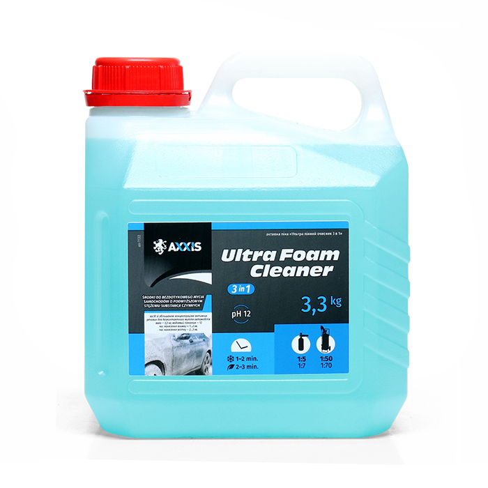 Активная пена AXXIS Ultra Foam Cleaner 3 в 1 (канистра 3л)