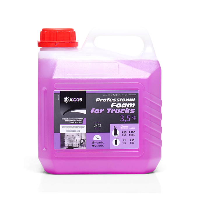Активна піна AXXIS Professional Foam for Trucks (каністра 3л)