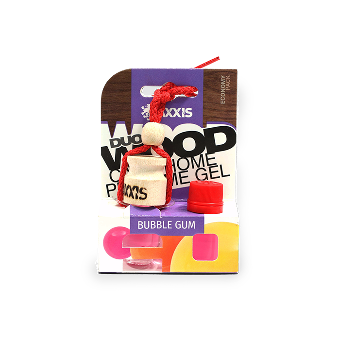 Ароматизатор AXXIS "Wood Duos" Bubble gum 5ml