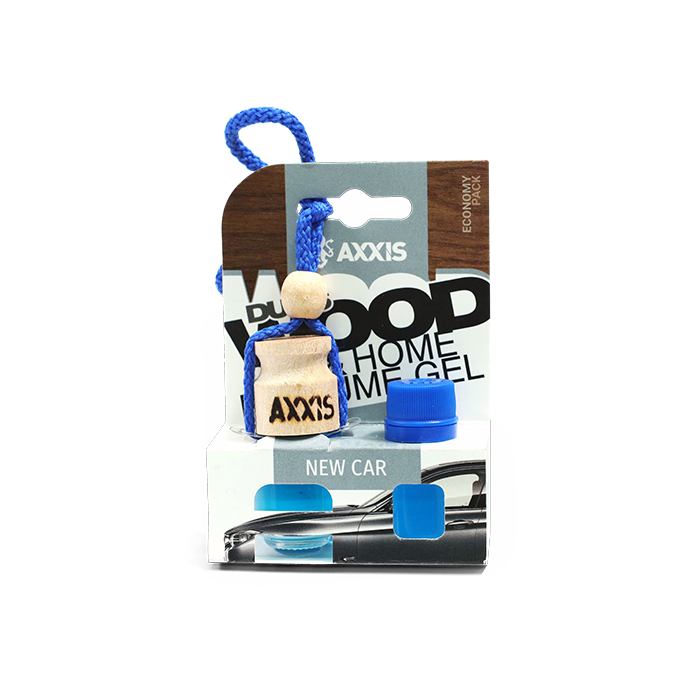 Ароматизатор AXXIS "Wood Duos" New Car 5ml (уп.60 шт/ящ.240шт)