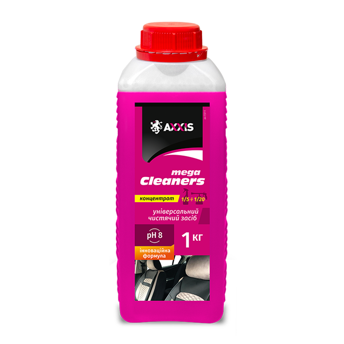 Засіб для хімчистки салону Mega cleaners (каністра 1л) <AXXIS>