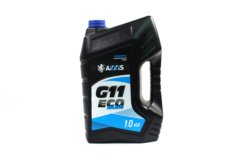 Антифриз концентрат ECO-80C BLUE G11 синій 10кг <AXXIS>