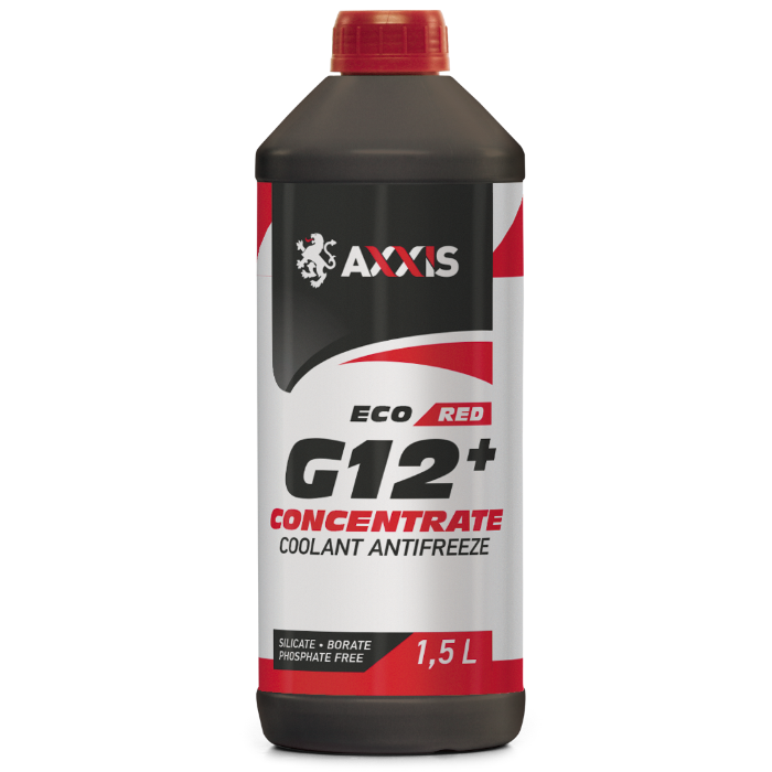 Антифриз концентрат ECO-80C RED G12+ (червоний) 1,5л <AXXIS>