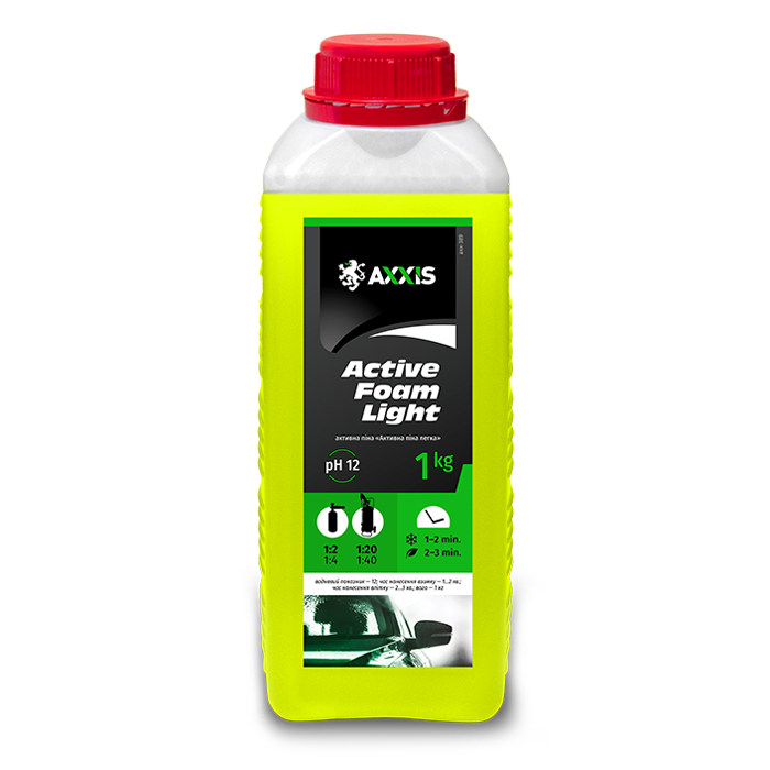 Активная пена AXXIS Active Foam Light (канистра 1л)