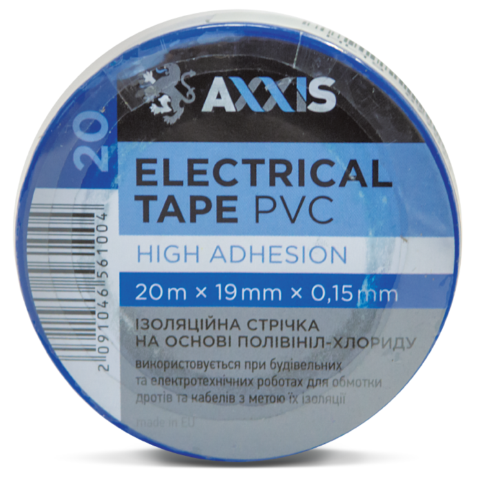Ізолента синя 19mm*18м <AXXIS>