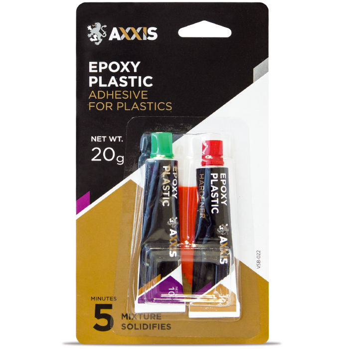 Клей для пластмасс 20г Epoxy-Plastic <AXXIS>