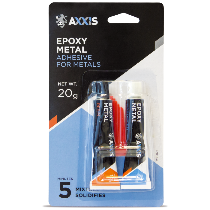 Клей для металу 20г Epoxy-Metal <AXXIS>