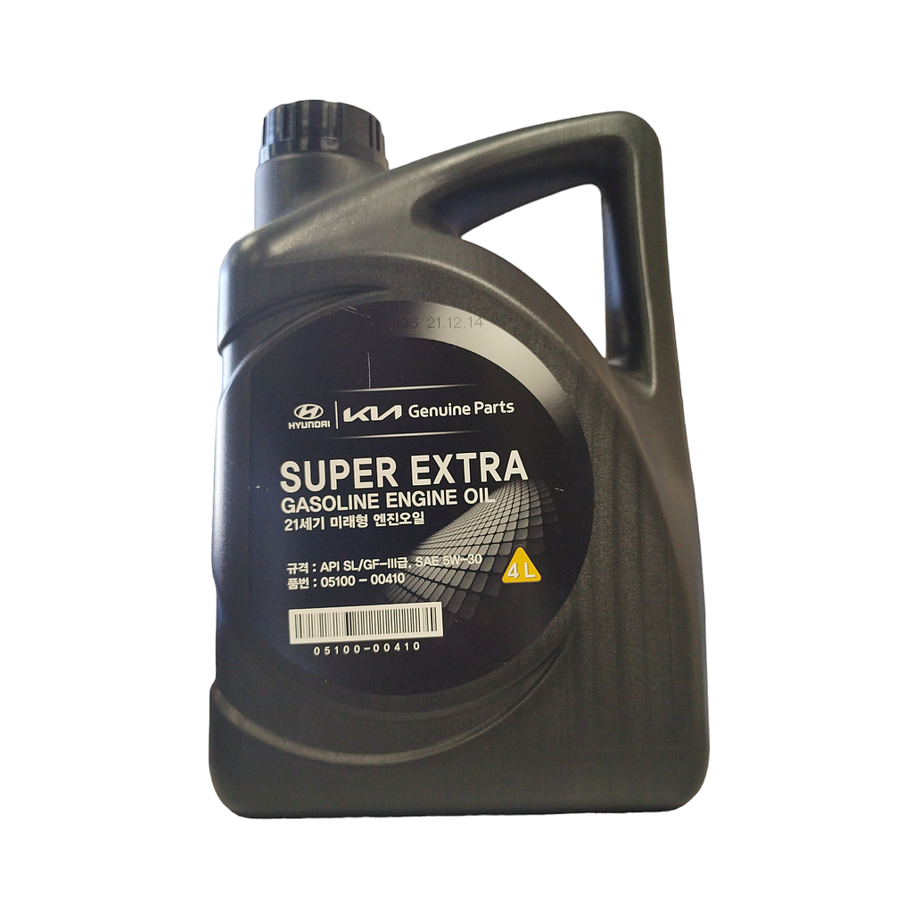 Масло Mobis Hyundai/KIA Super Extra Gasoline 5W-30, 4л