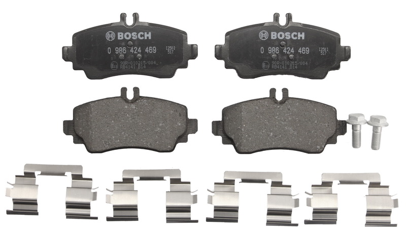 Колодка гальм. диск. MARCEDES A-CLASS (W168) передн. (вир-во Bosch)