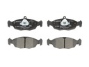 Колодка тормоза диск. DAEWOO LANOS 1.5/1.6 (KLAT), NEXIA передн. (производство Bosch)
