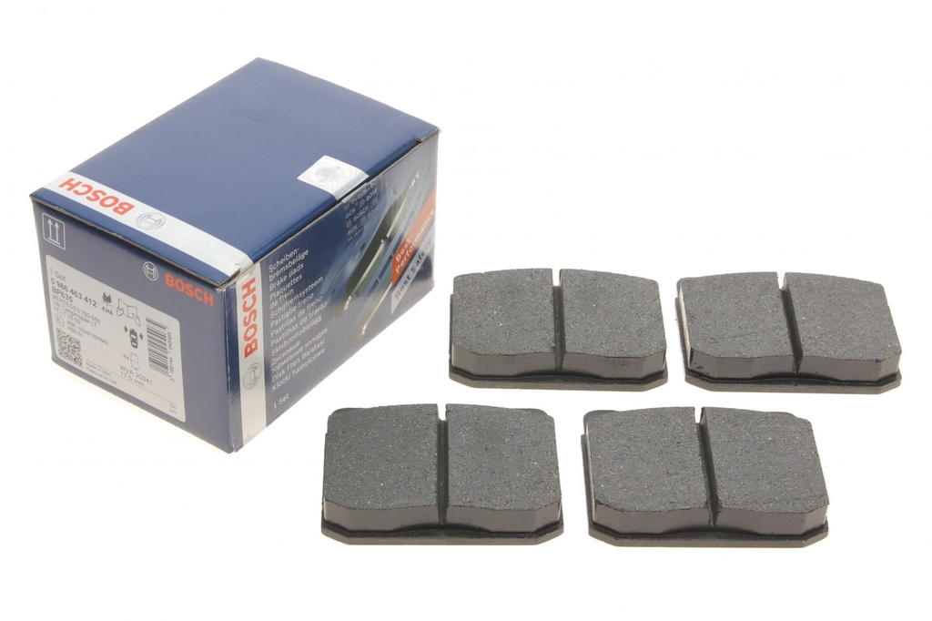 Колодки гальмівні (передні) MB 123 (W123)/S-class (W126) 76-91
