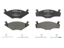 Колодка гальм. диск. SEAT CORDOBA (6K2/C2), IBIZA II (6K1), VW CADDY I передн. (вир-во Bosch)