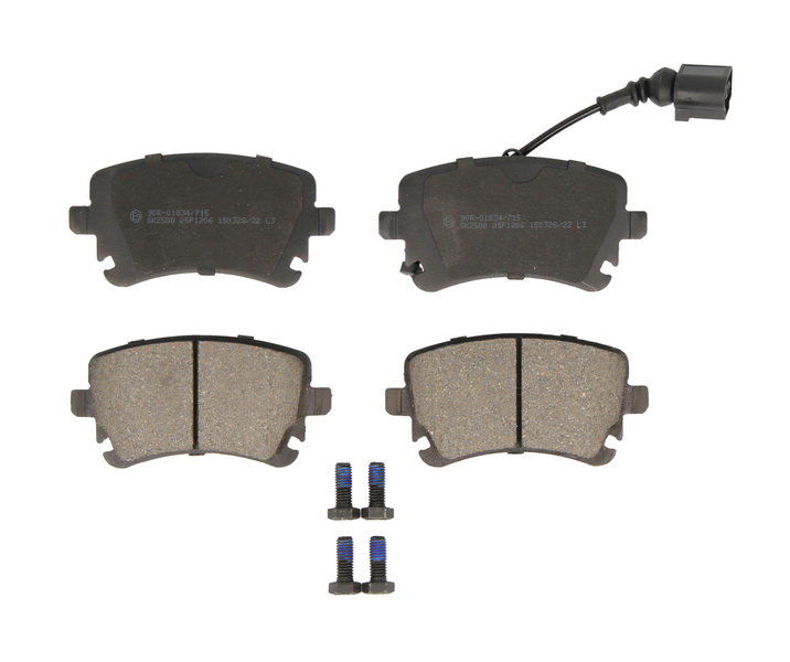 Колодки тормозные задние VW T5 (с датчиком)