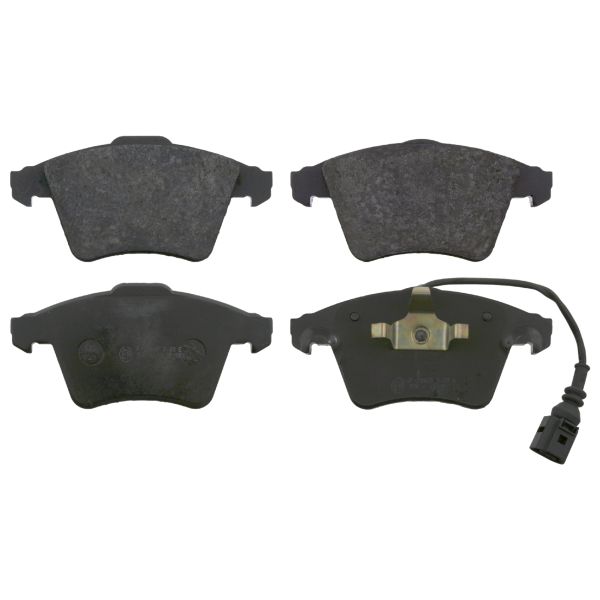 Комплект гальмівних колодок передн , VW MULTIVAN T5, TRANSPORTER T4, TRANSPORTER T5 1.9D-3.2 10.92-08.15
