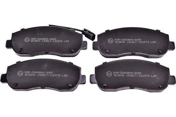 Тормозные колодки передние NISSAN NV400; OPEL MOVANO B; RENAULT MASTER III 2.3D/Electric 02.10-