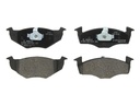 Колодка гальм. диск. SEAT IBIZA IV (6L1), SKODA FABIA (6Y2) передн. (вир-во Bosch)