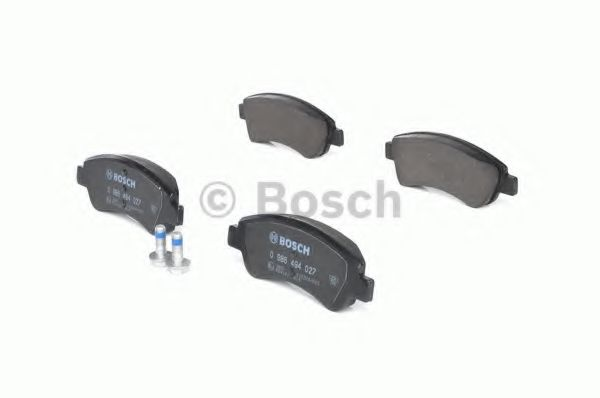 Колодка гальм. диск. CITROEN/PEUGEOT XSARA/307/206 передн. (вир-во Bosch)