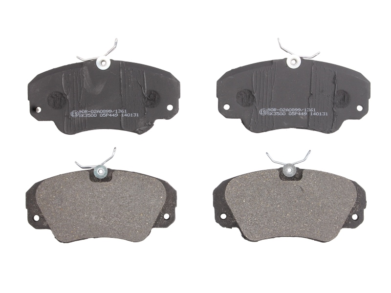 Комплект гальмівних колодок передн , OPEL OMEGA A, OMEGA B, SENATOR B 2.0-3.2 03.87-07.03