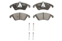 Колодка тормоза диск. MB C-CLASS (W 204) 200-350 07-, E-CLASS (W212) 200-350 08- передн. (произв-во Bosch)