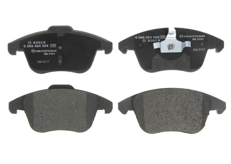 Колодка гальм. диск. CITROEN C4, C4 PICASSO передн. (вир-во Bosch)