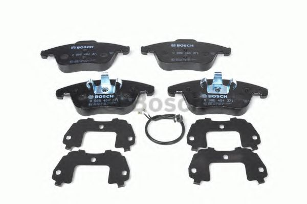 Колодка гальм. диск. CITROEN C5 передн. (вир-во Bosch)