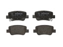 Колодка тормоз. диск. TOYOTA AVENSIS/AVENSIS SW 1.6,1.8,2.0,2.0D-4D,2.2D-4D 09- задн. (вир-во Bosch)