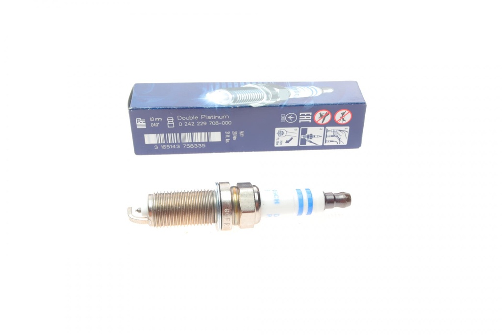 Свічка запалювання FR8SPP332 DOUBLE PLATINUM (HYUNDAI, CITROEN) (вир-во BOSCH)
