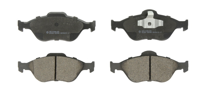 Комплект гальмівних колодок передн , FORD FIESTA IV, FIESTA V, FIESTA/HATCHBACK, FIESTA/MINIVAN, FUSION, PUMA; MAZDA 121 III, 2 1.0-2.0 08.95-12.12