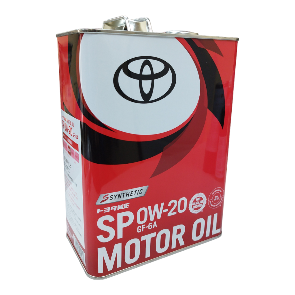 Масло моторное Toyota Synthetic Motor Oil SN/GF-5, 0W-20(Japan), 4л