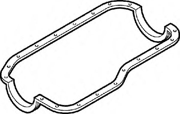 Прокладка піддону RENAULT 1.2/1.4 E5F/E7F/E6J/E7J (вир-во Elring)