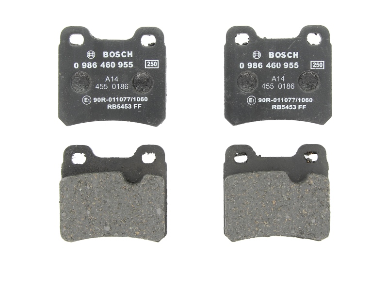Комплект гальмівних колодок задн , OPEL ASTRA F, ASTRA F CLASSIC, ASTRA F/KOMBI, CALIBRA A, KADETT E, VECTRA A; SAAB 900 II 1.4-2.5 09.84-01.05