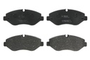 Гальмівні колодки передні MB SPRINTER II/VW CRAFTER  Brembo (2x48мм)