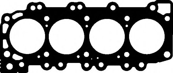 Прокладка, головка блоку циліндрів NISSAN 2.2 dCi YD22D/YD22DDT/YD22DDTi 1,00 mm 4* (вир-во Elring)